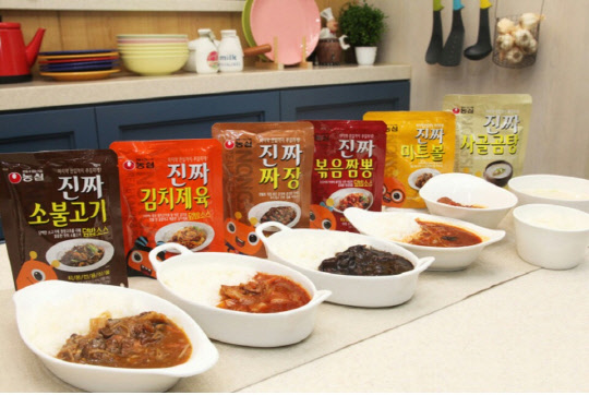 티몬·농심이 손잡고 만든 '진짜' 덮밥소스 4종과 미트볼, 사골곰탕  각사 제공